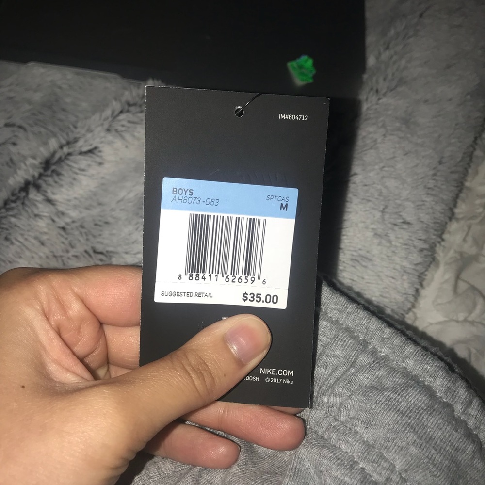 Nike Grey BOYS joggers